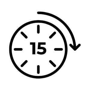 Takes 15-20 Minutes Takes 15-20 Minutes